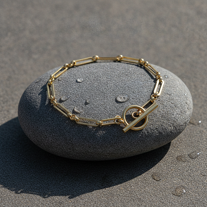 Suri-armbånd i gull