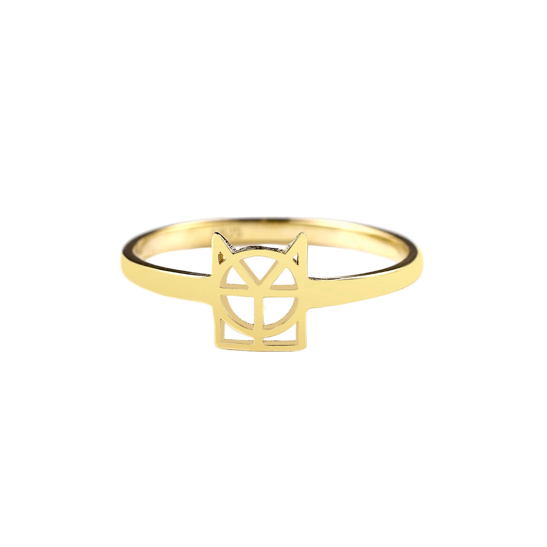 Bague à monogramme avec prénom