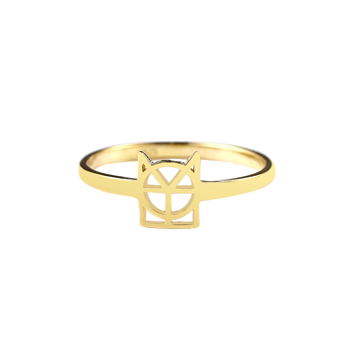 Bague à monogramme avec prénom
