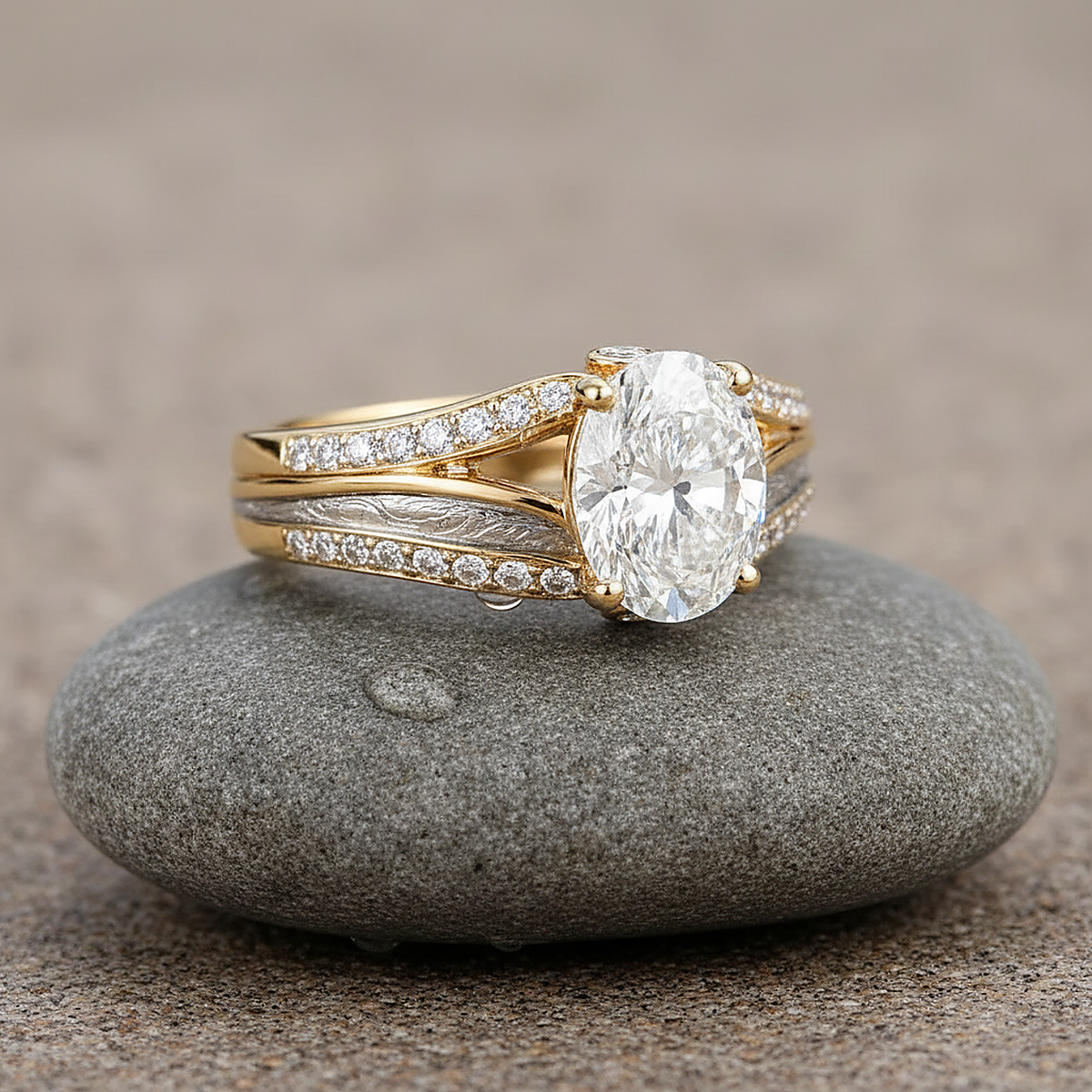 Bague Halcyon en zircone