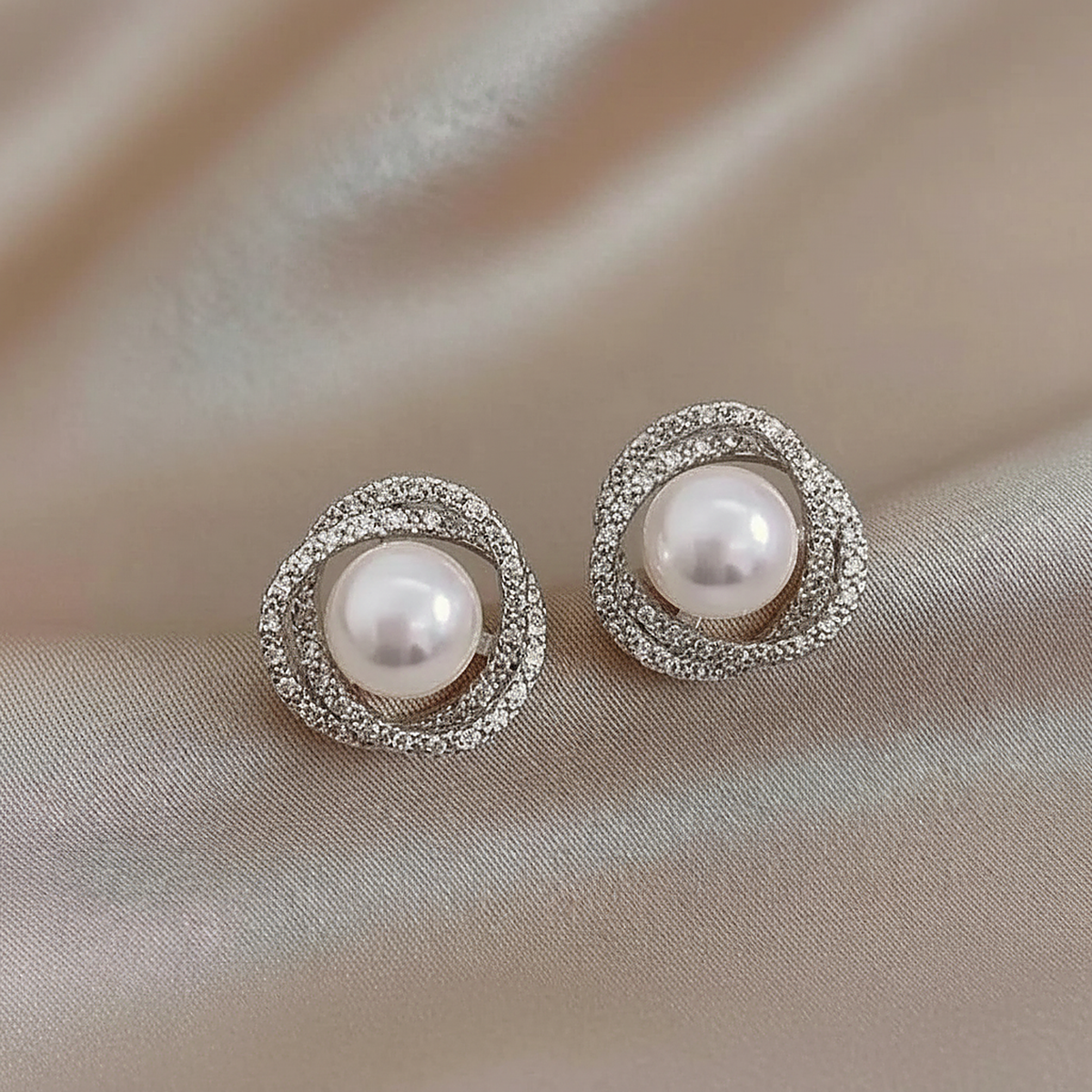 Orecchini Isolde con perle