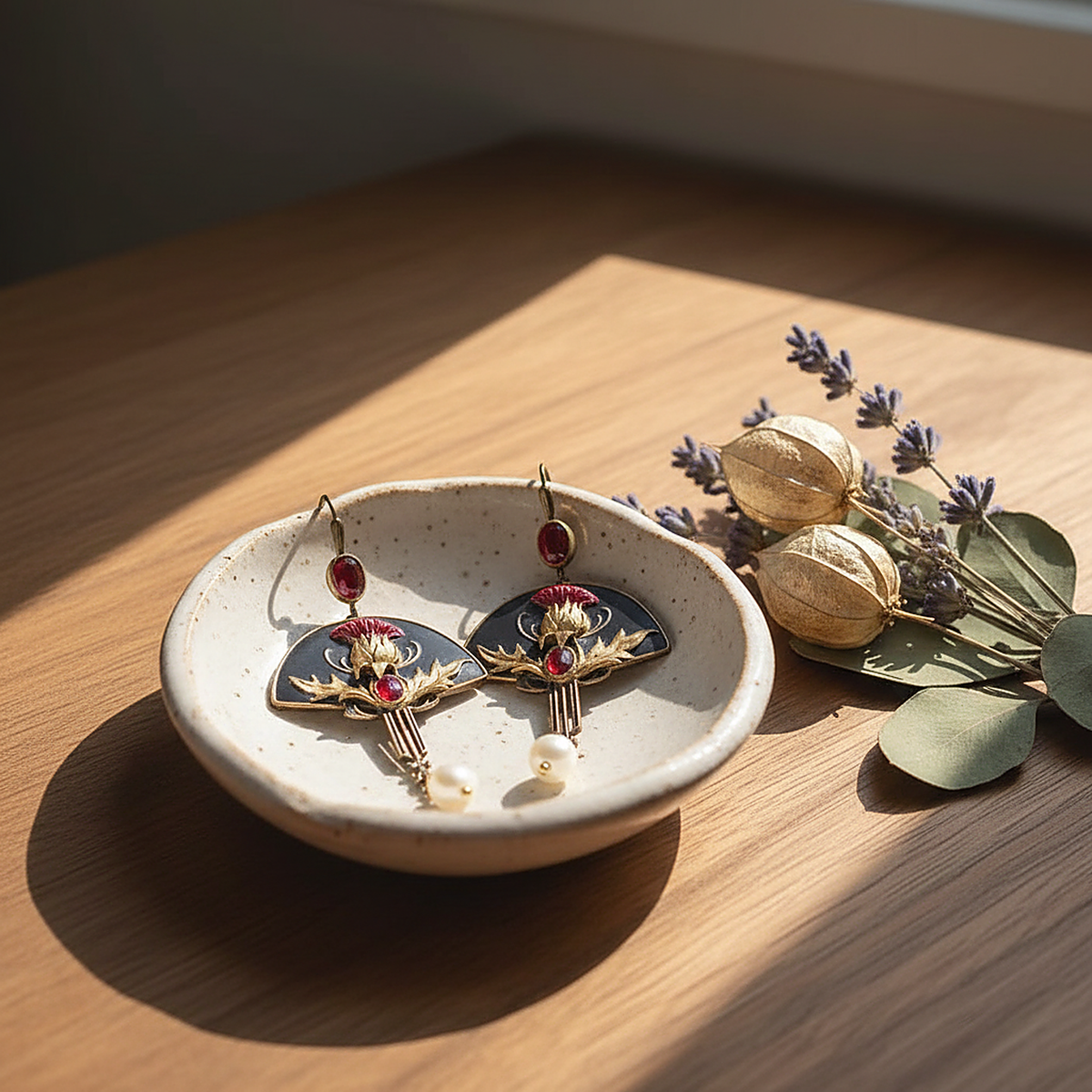 Mireille Pearl Earrings