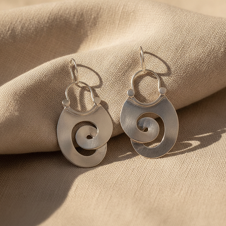 Vivienne Silver Earrings