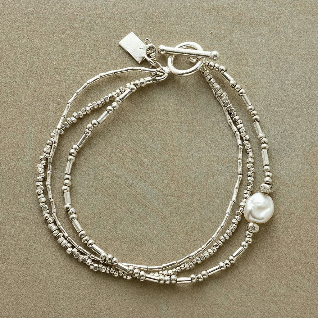 Pulsera de perlas Quilla