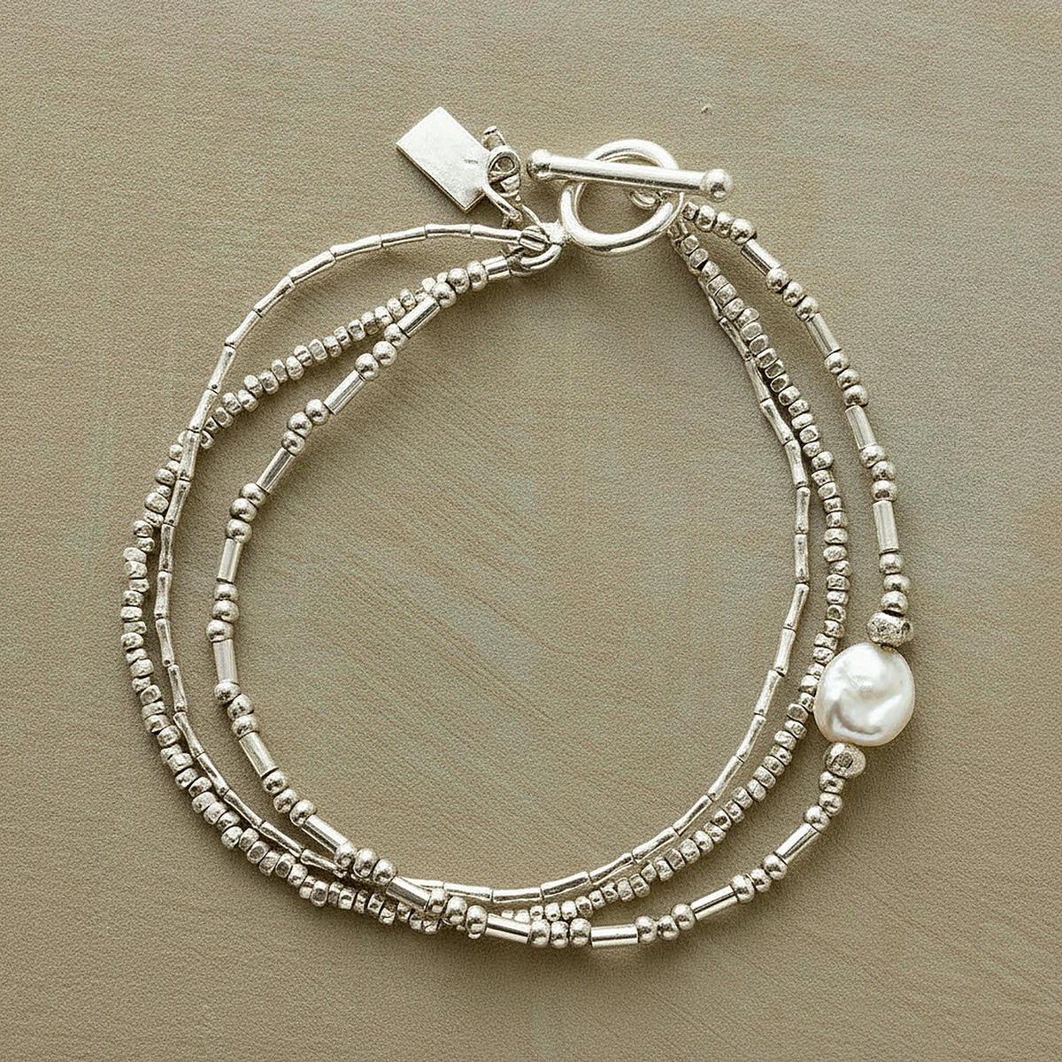 Pulsera de perlas Quilla