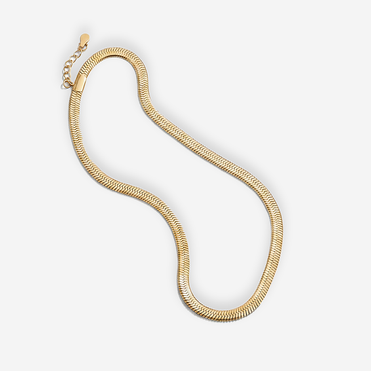 Sabine Gold Snake Chain Necklace