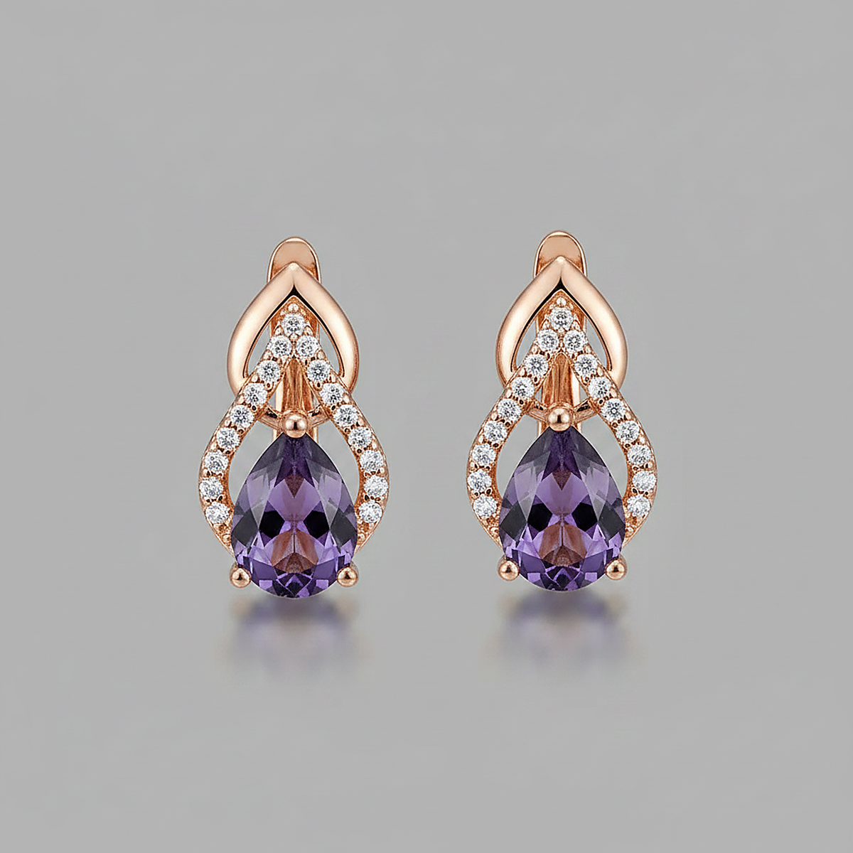 Genevieve Zirconia Earrings