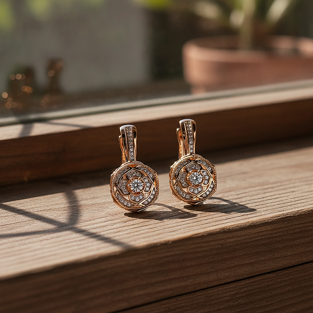 Clemence Zirconia Earrings