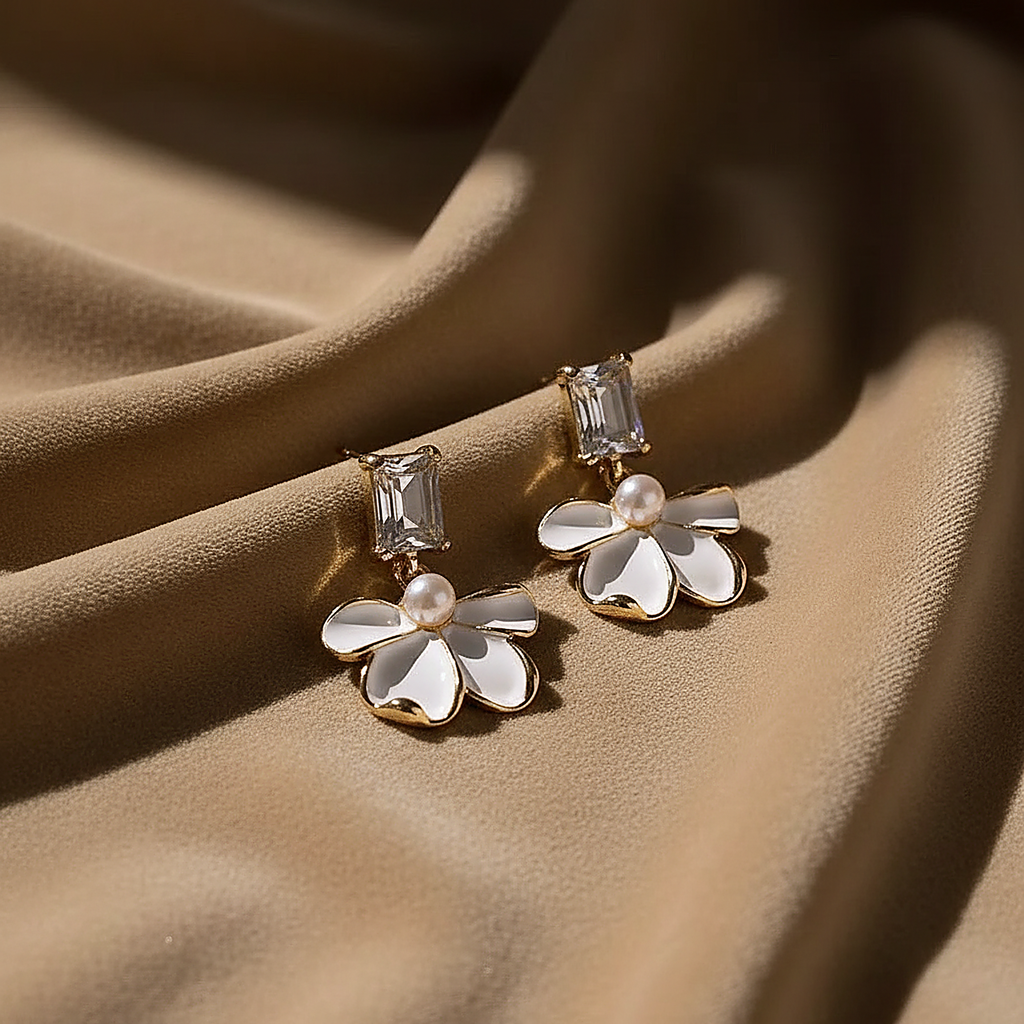 Sylvie Pearl Earrings
