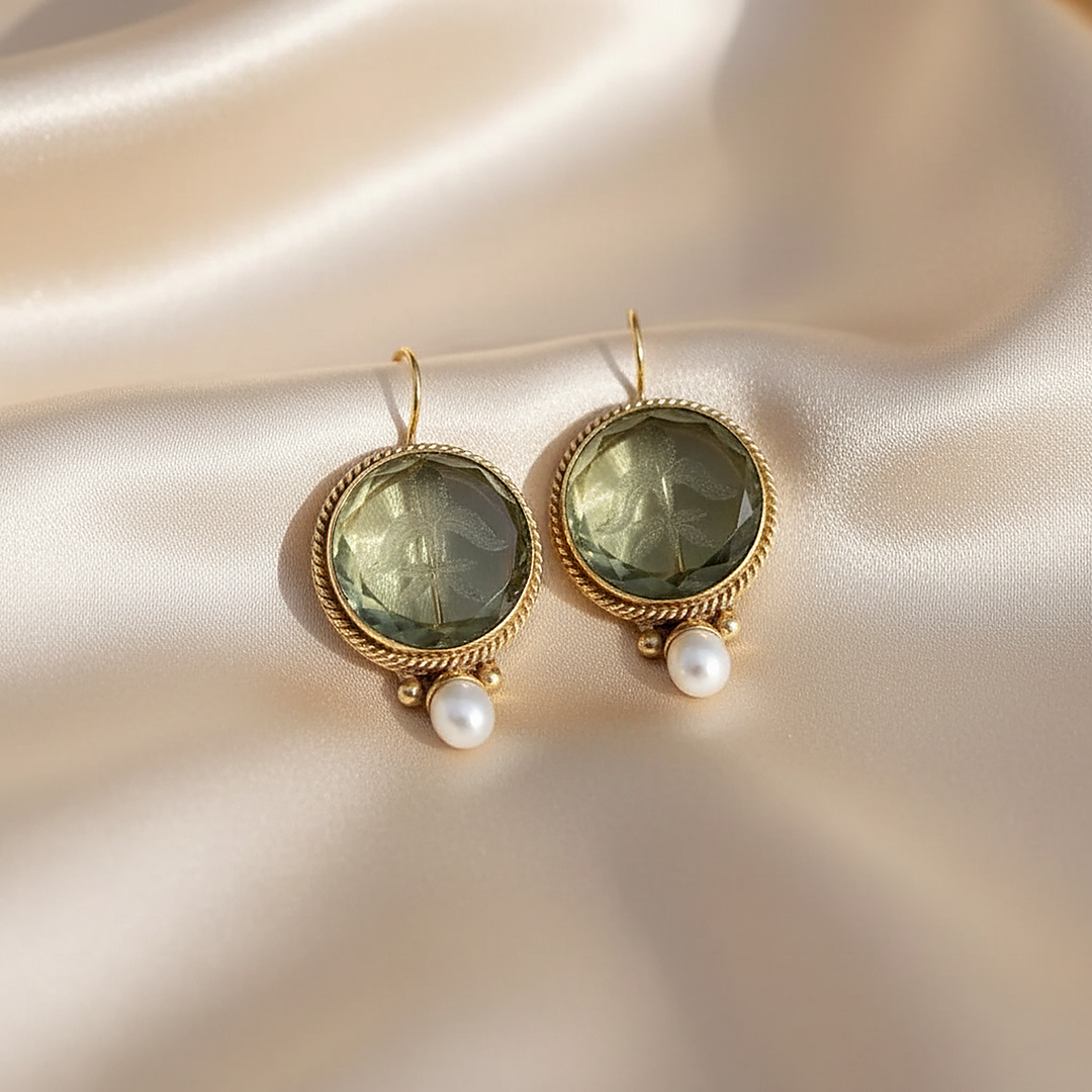Boucles d’oreilles Cosette en perles
