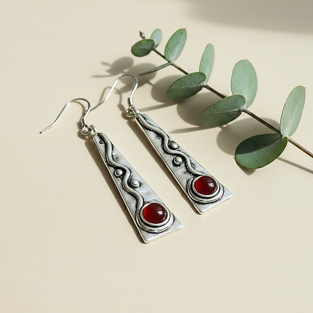 Boucles d’oreilles Romy argentées