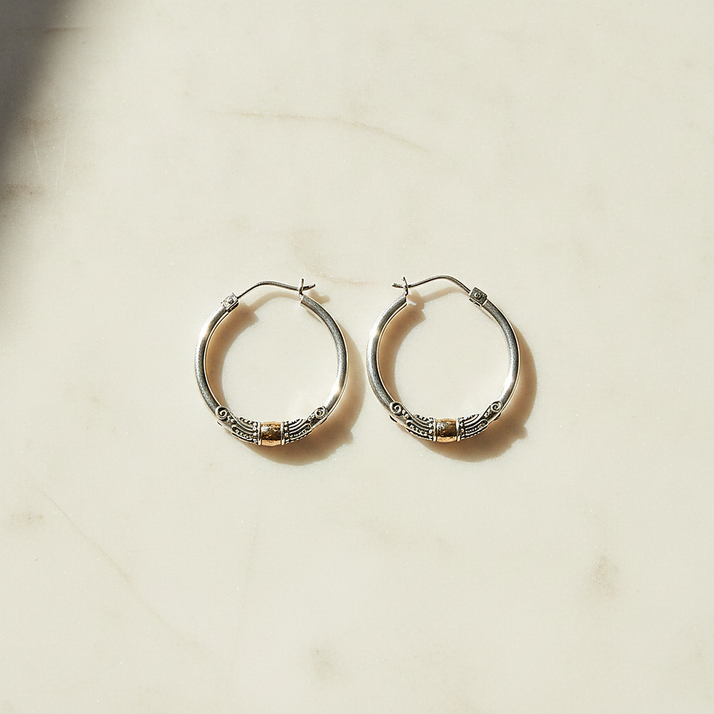 Orecchini Sylvie color argento