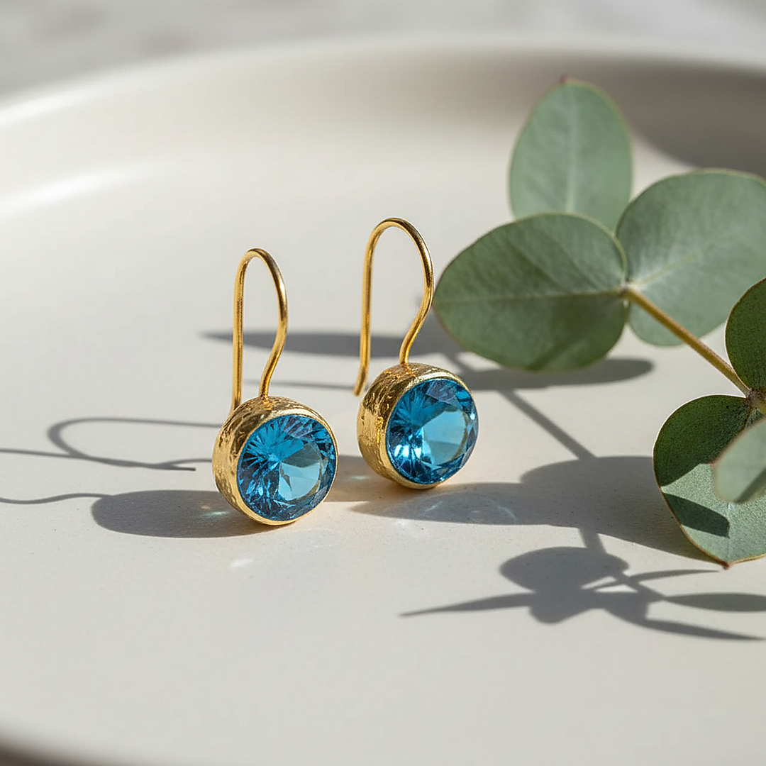 Pendientes Jolie de circonita