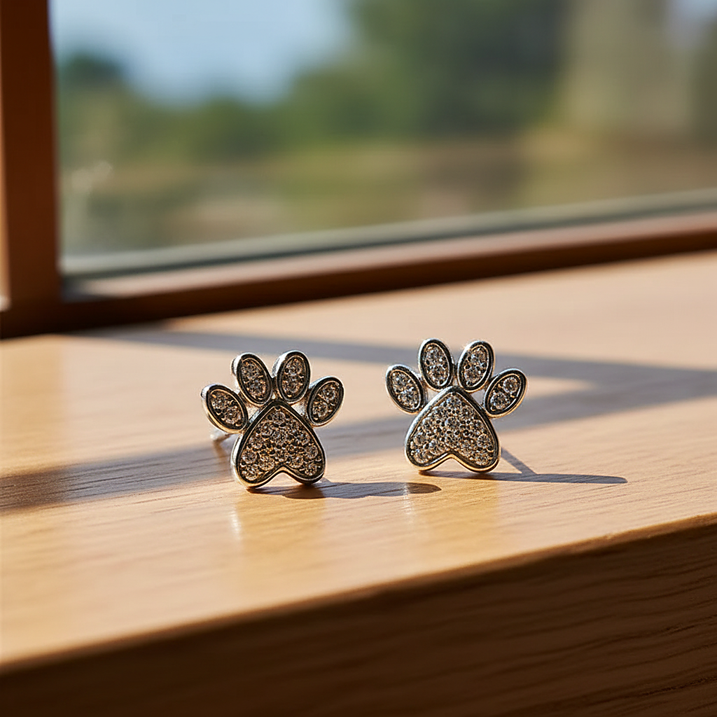 Anouk Zirconia Stud Earrings