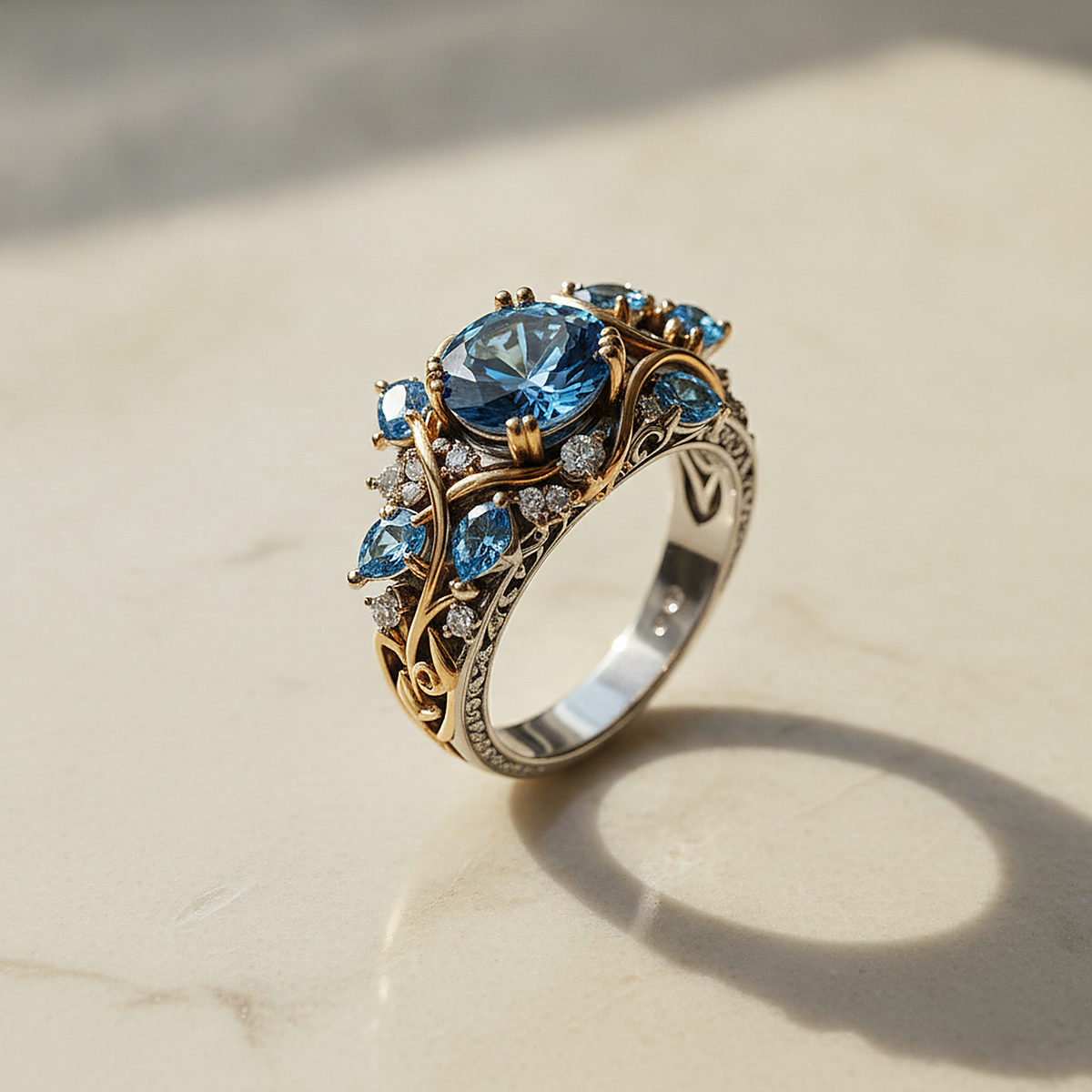 Bague Marlow en cristal