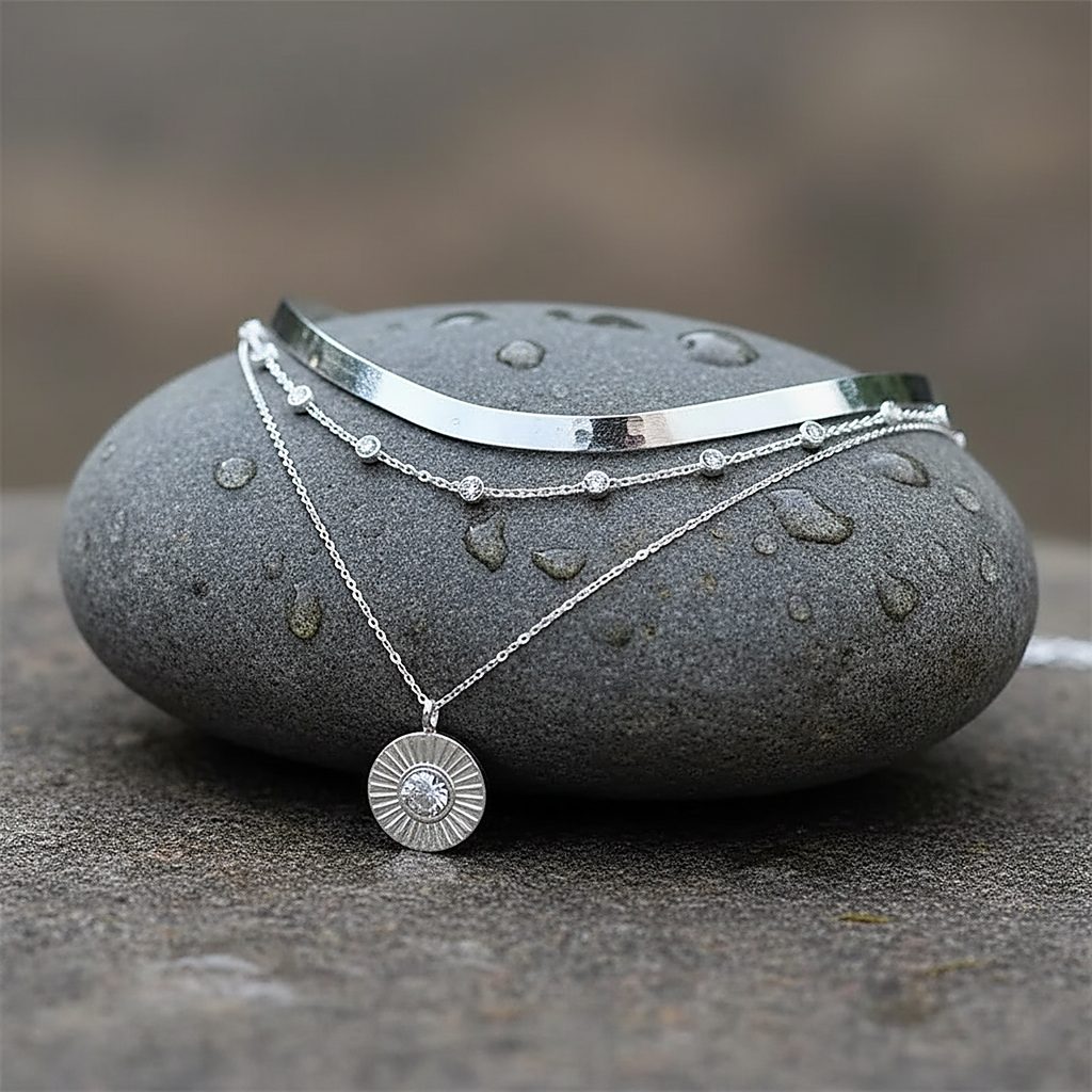 Collar Maelys de plata