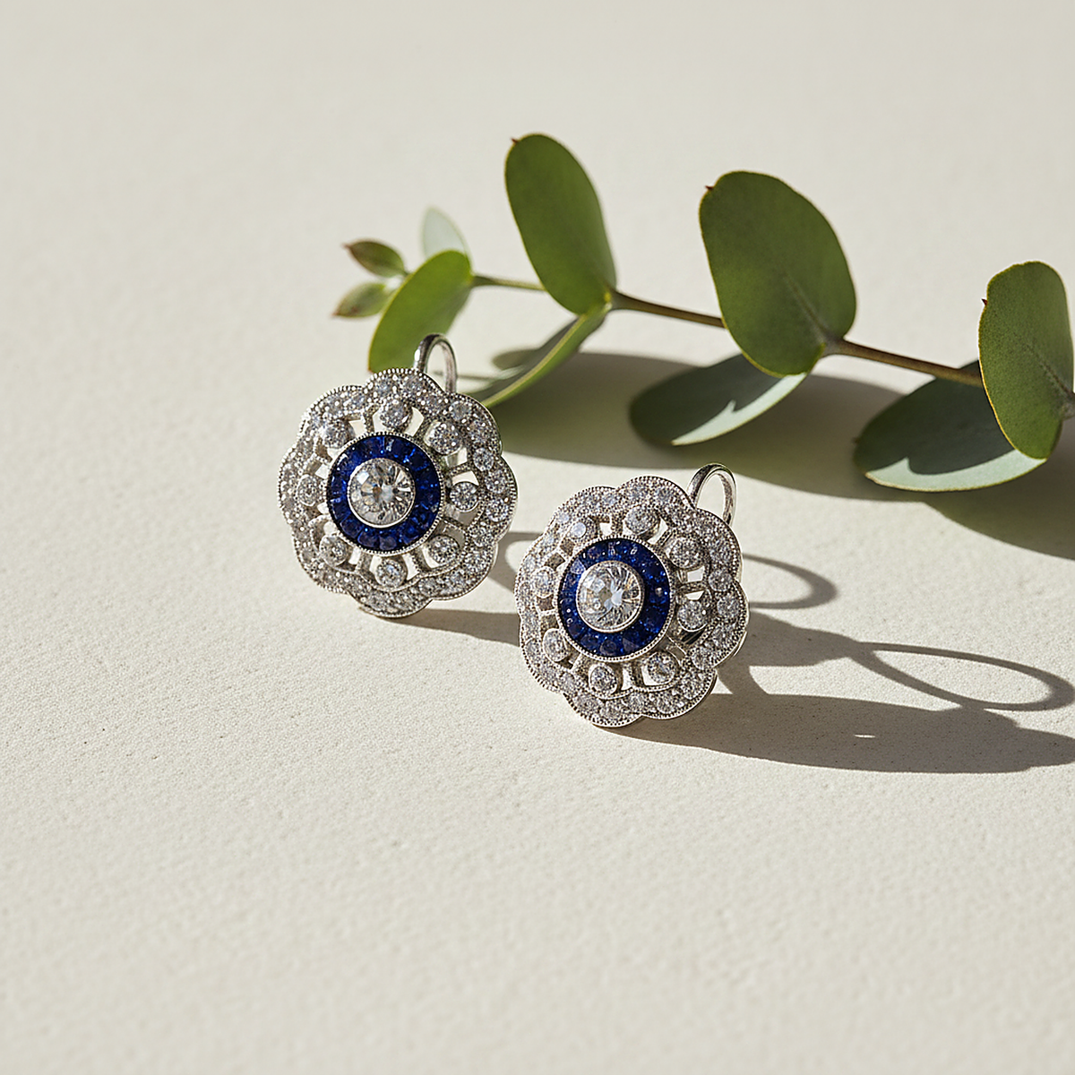 Delphine Sapphire Earrings