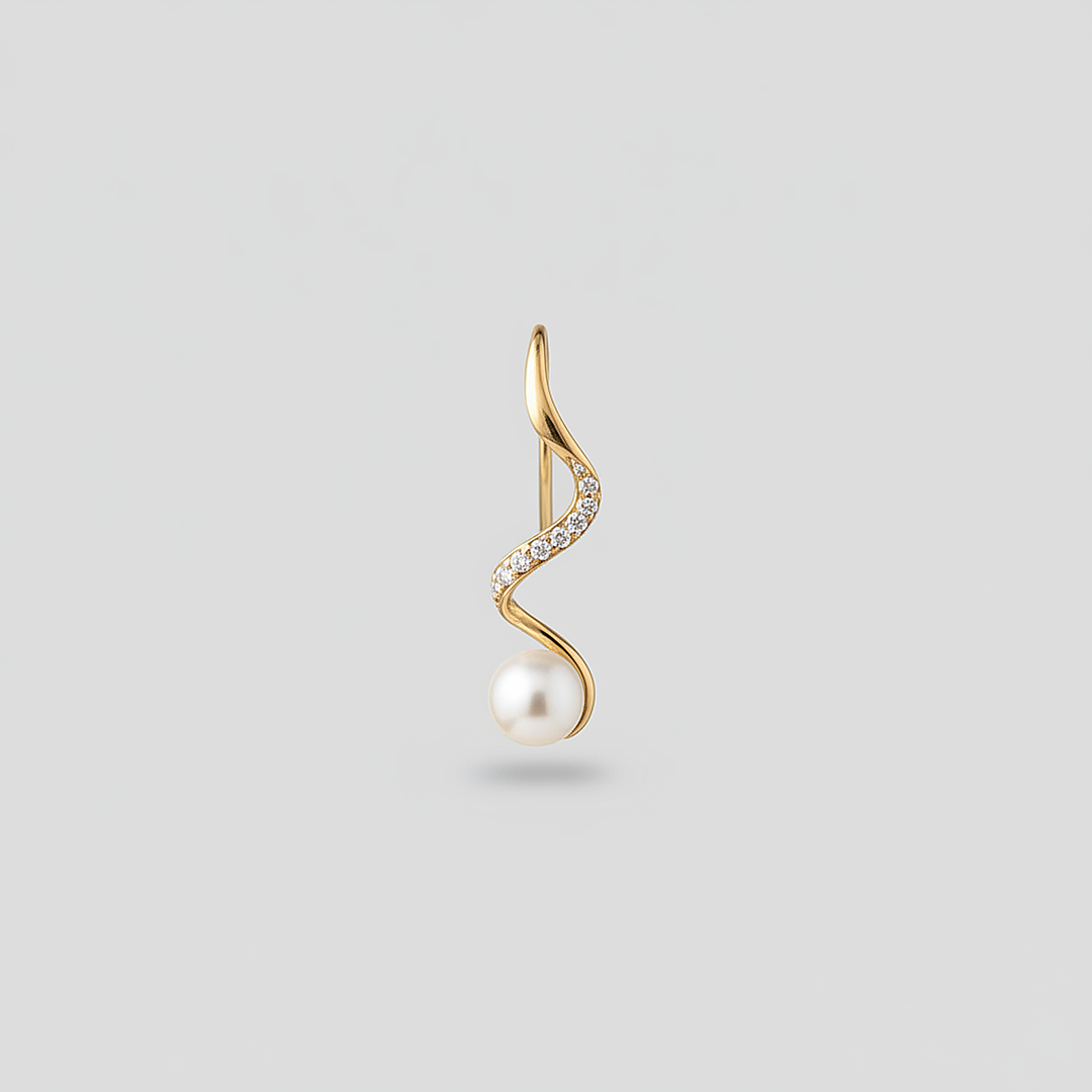 Dvora Pearl Earrings