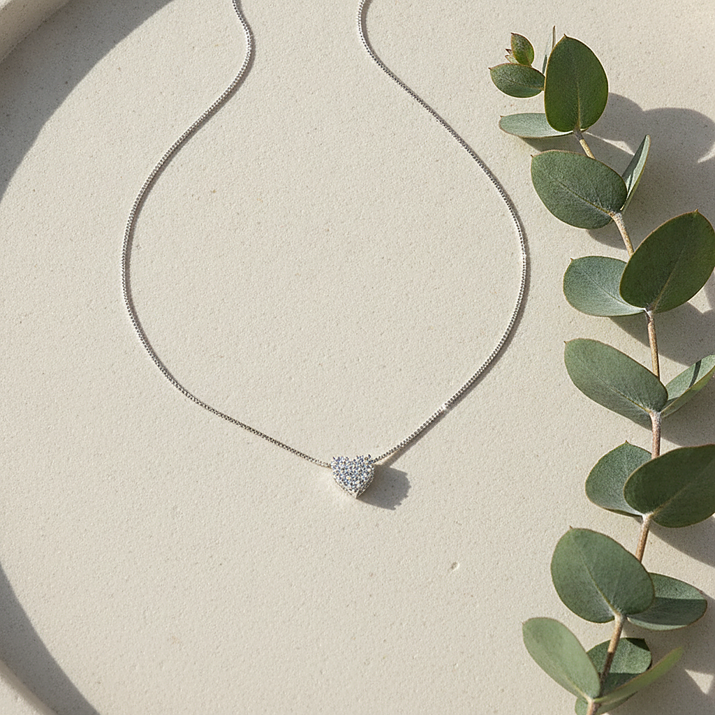 Solveig Silver Necklace