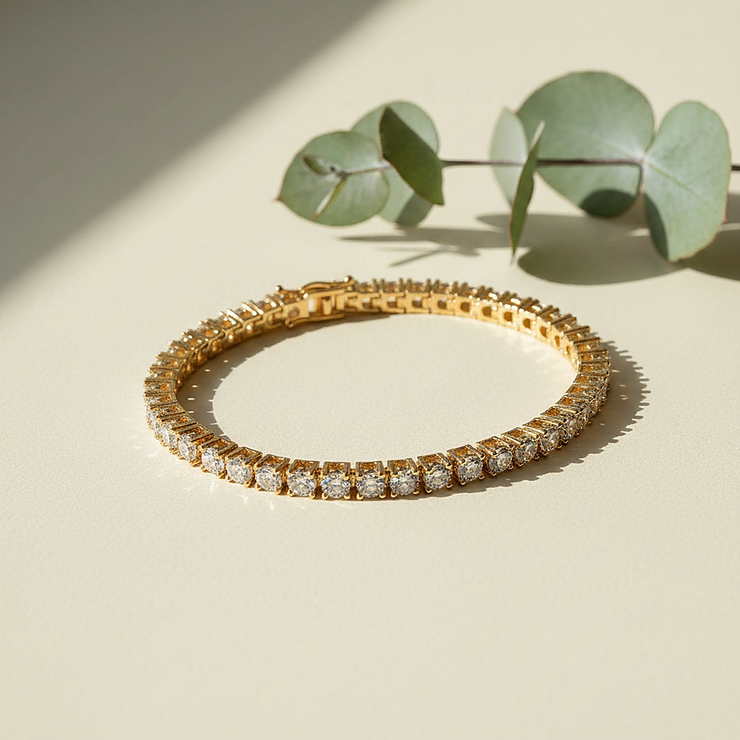 Bracelet Rosalie en moissanite