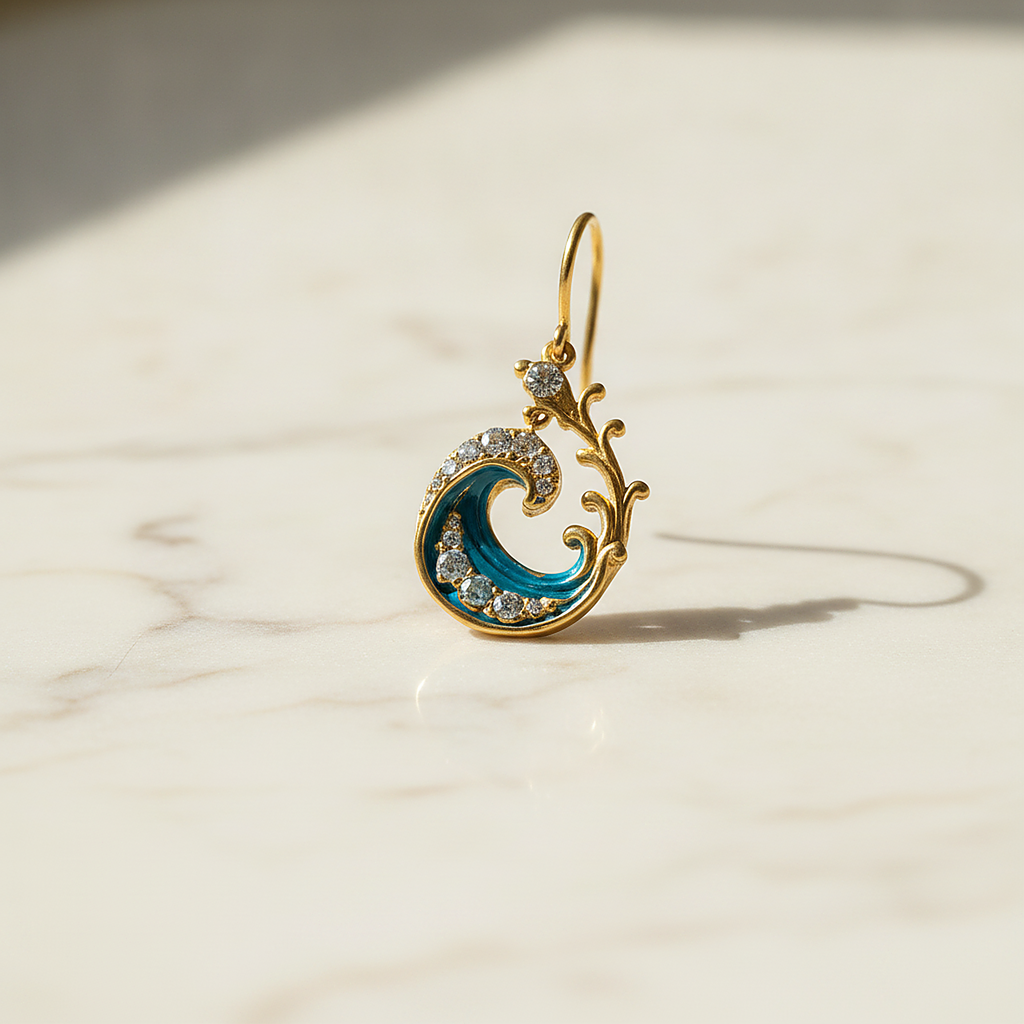 Maelys Aquamarine Earrings
