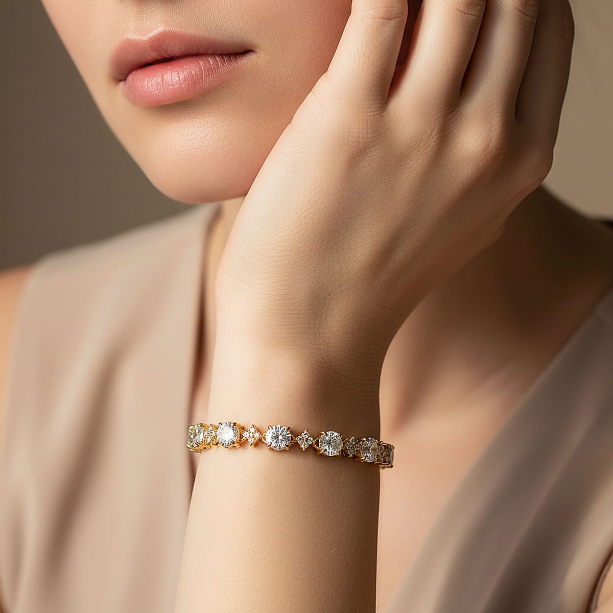 Pia Moissanite Bracelet