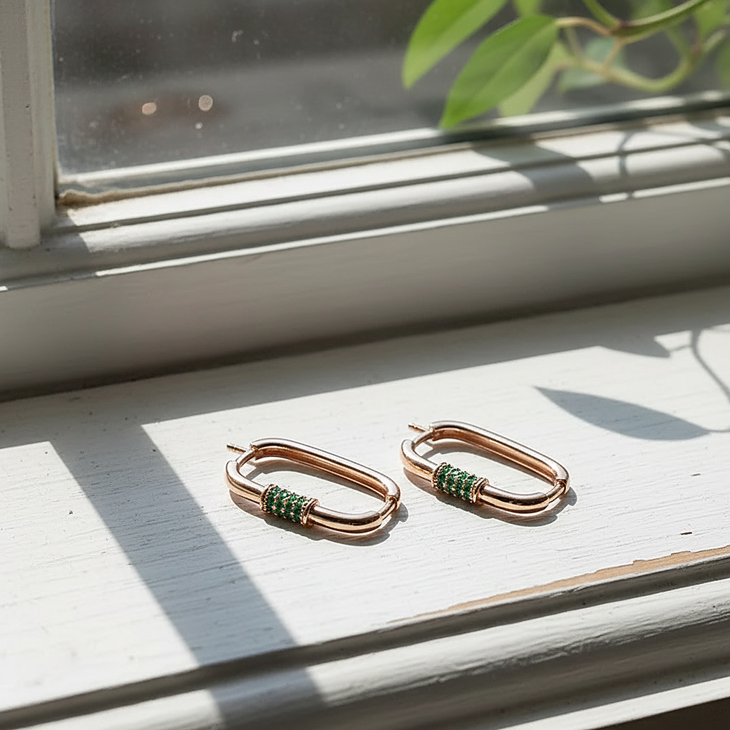 Marisole Zirconia Earrings