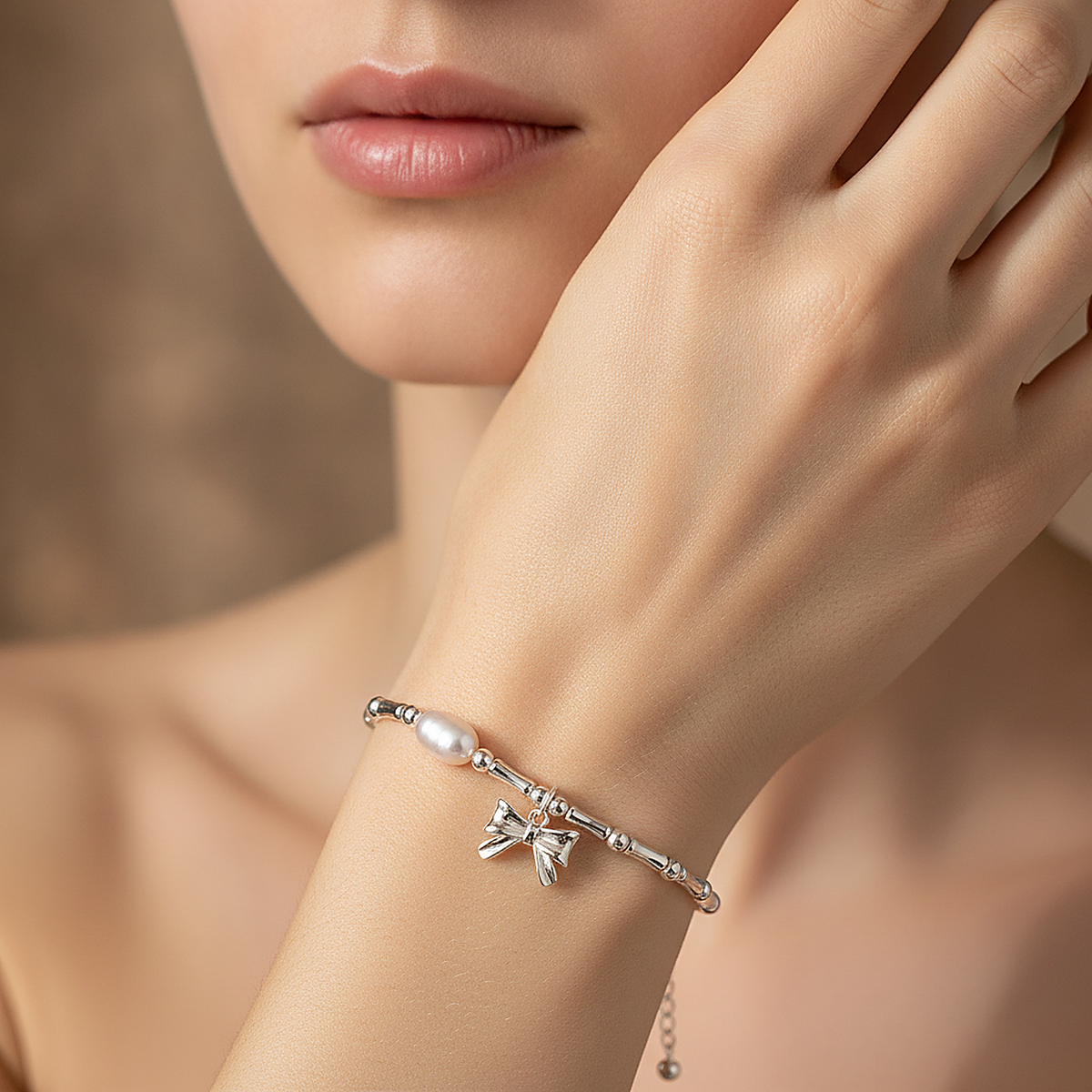 Coralie Pearl Bracelet