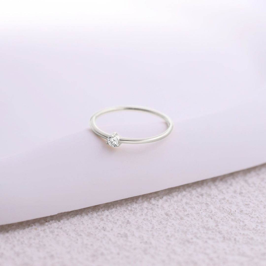 Bague à monogramme avec prénom