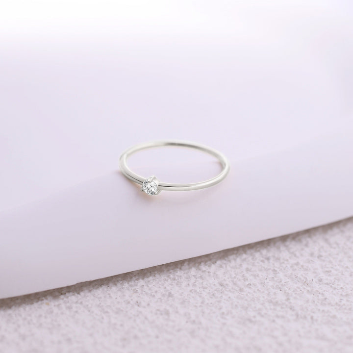 Bague à monogramme avec prénom
