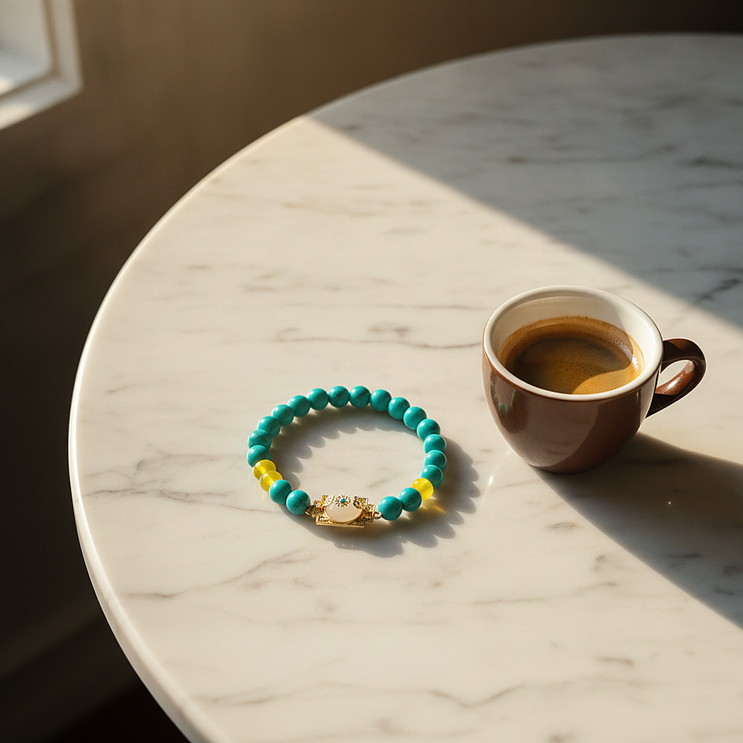 Clemence Turquoise Bracelet