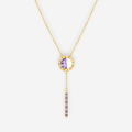 Collier Vesper en zircone