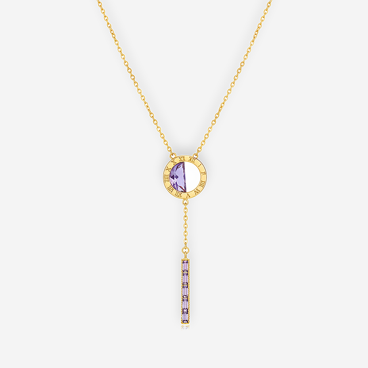 Collier Vesper en zircone