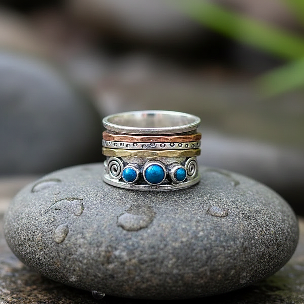 Anello Mirabelle con zaffiro