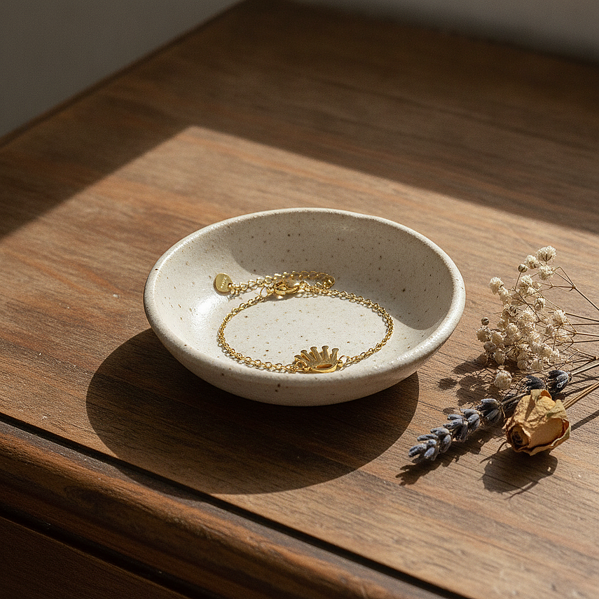 Delphine Gold Bracelet