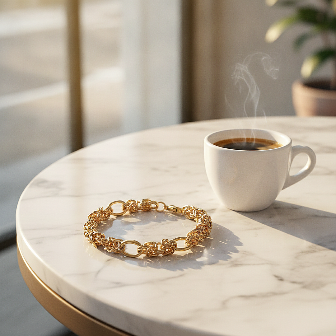 Aurelie Gold Bracelet