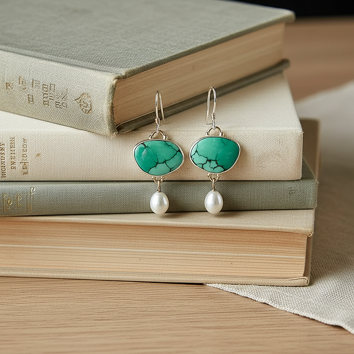 Soleil Pearl Earrings