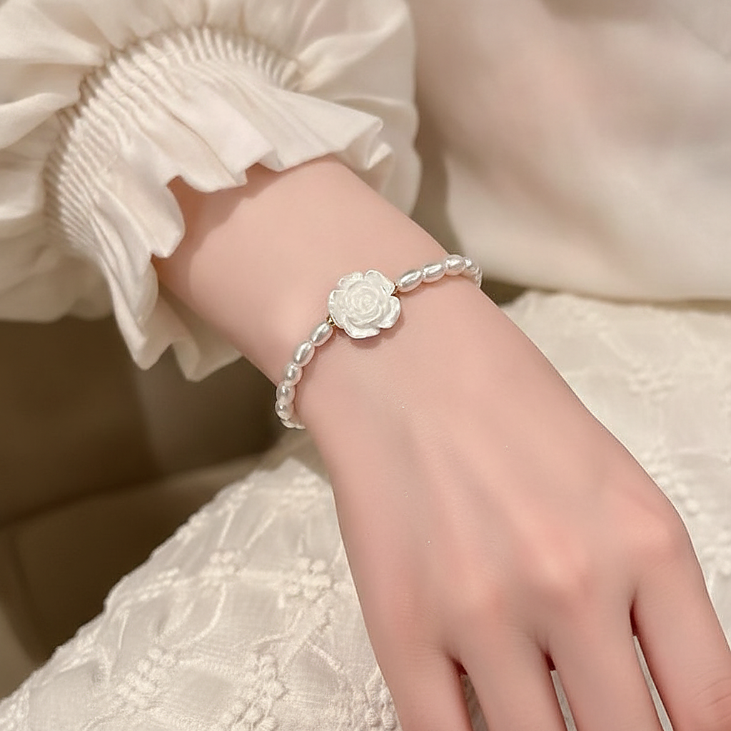 Zelie Pearl Bracelet