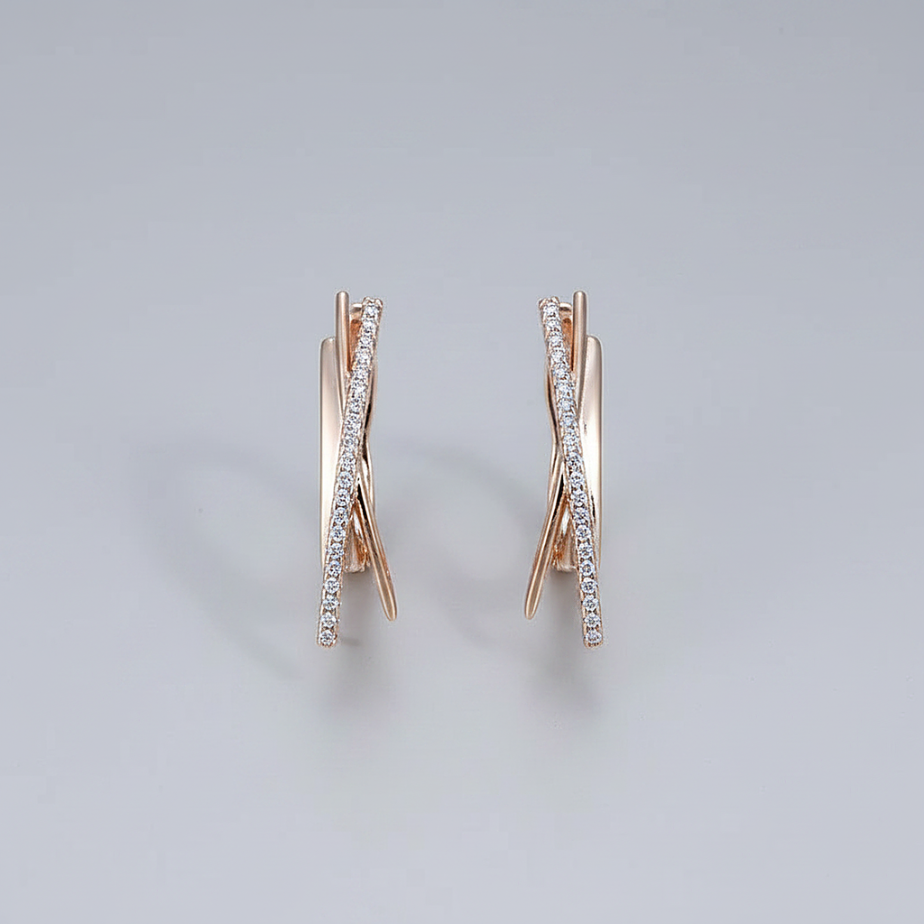Marguerite Zirconia Earrings