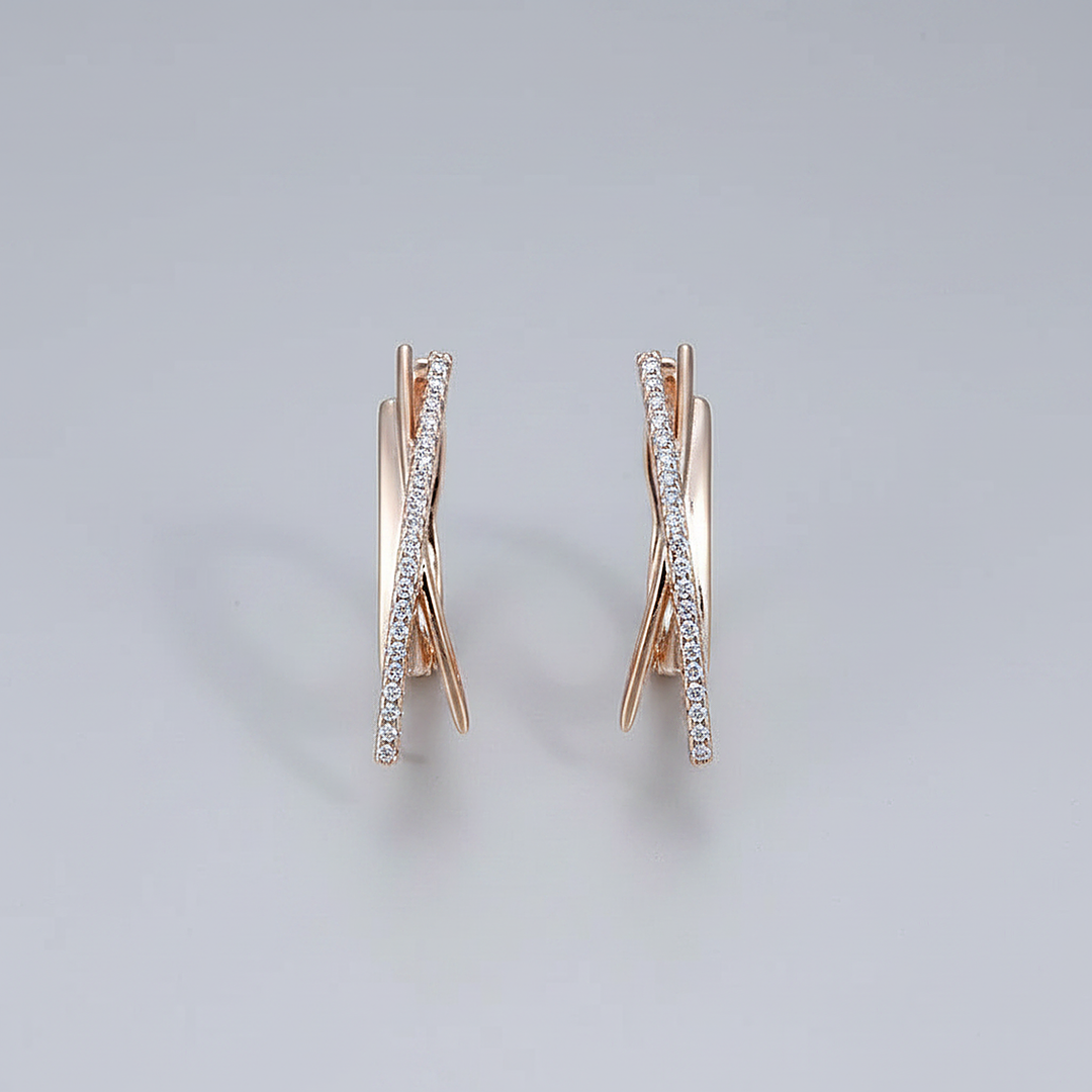 Marguerite Zirconia Earrings