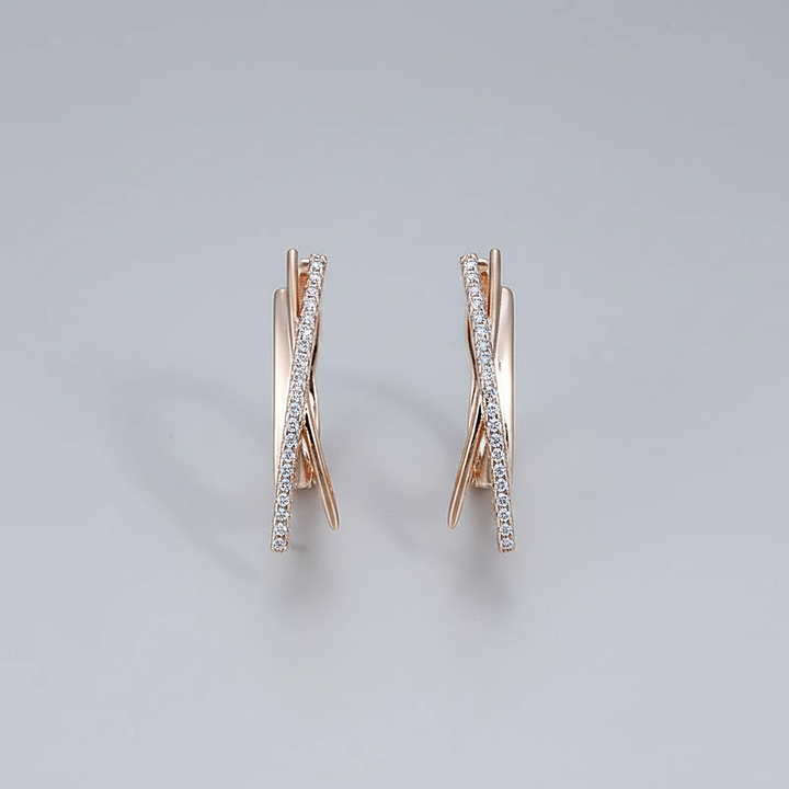 Marguerite Zirconia Earrings
