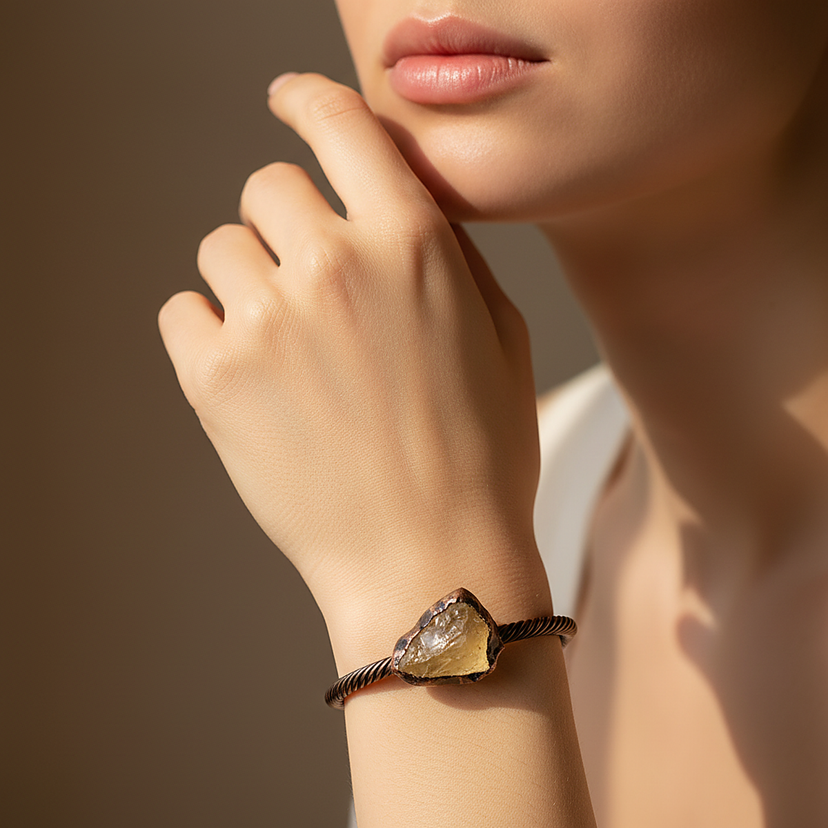 Aurelie Citrine Bracelet