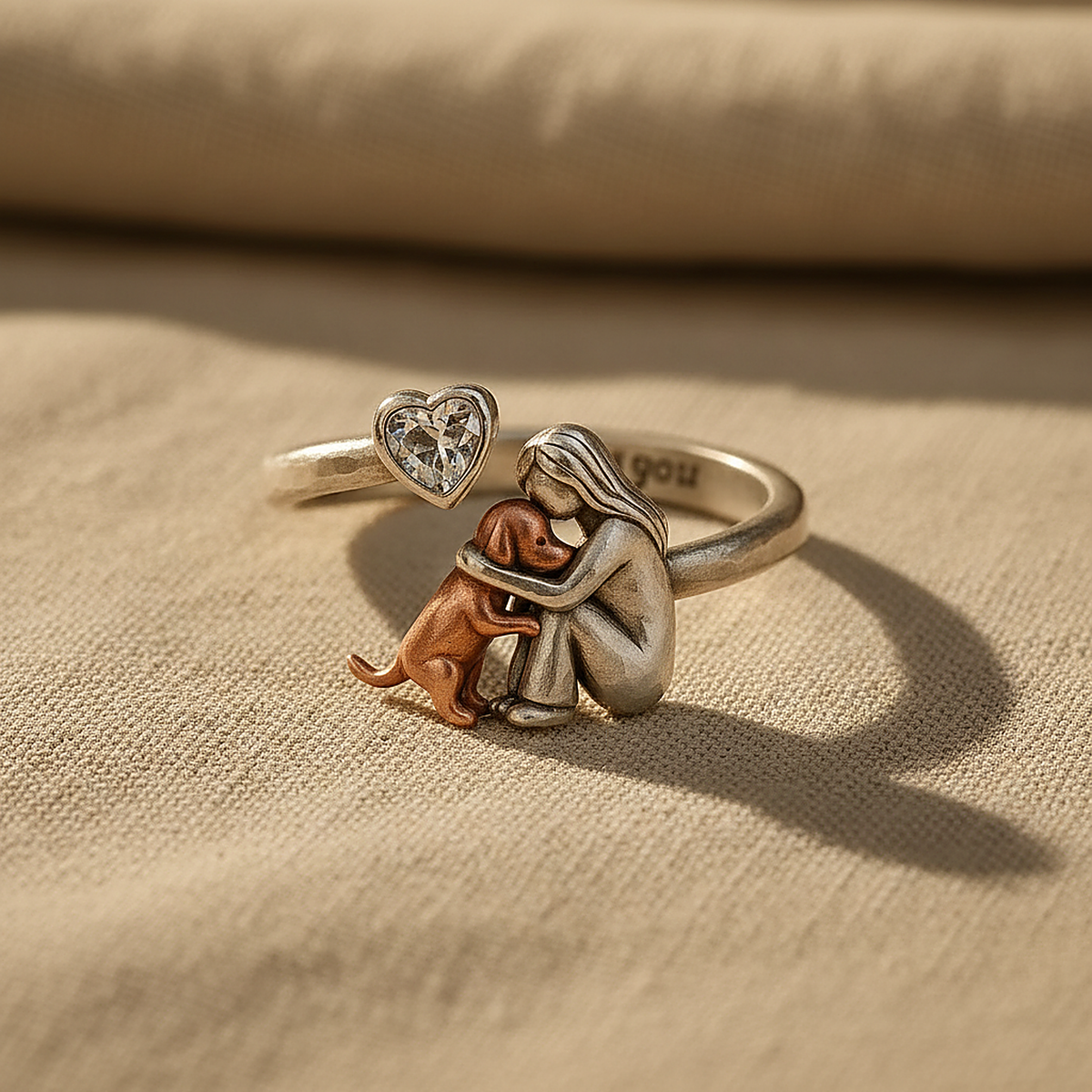 Opaline Zirconia Ring