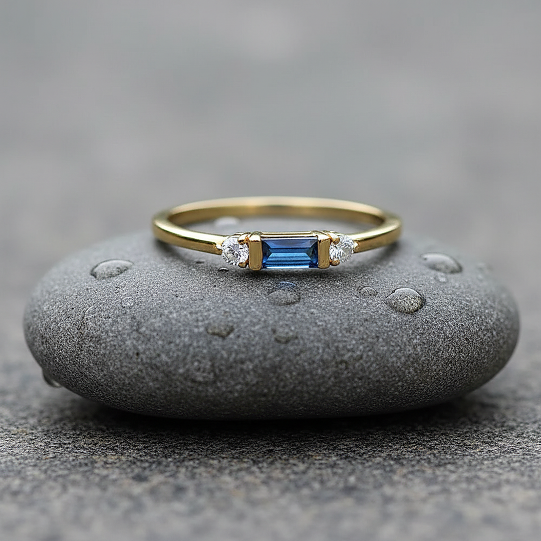 Anillo Selene dorado
