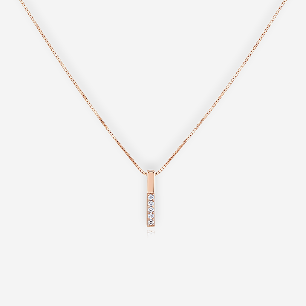Collana Delphine in zirconi cubic