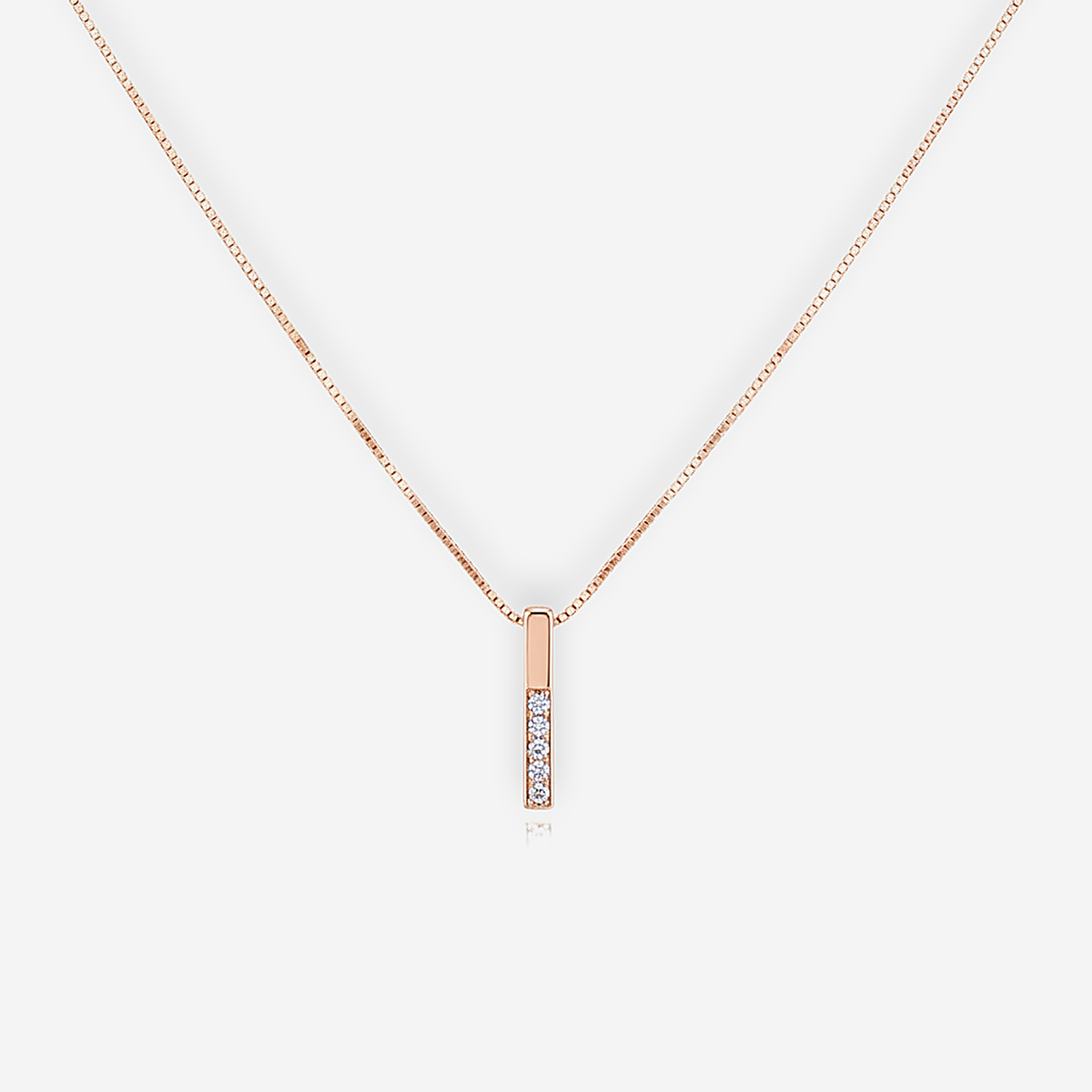 Collana Delphine in zirconi cubic