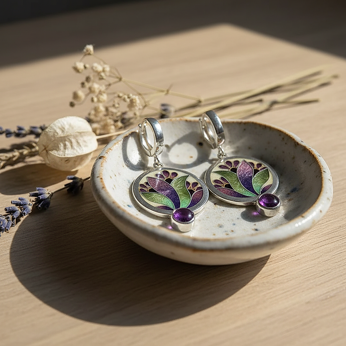 Rosaline Crystal Earrings