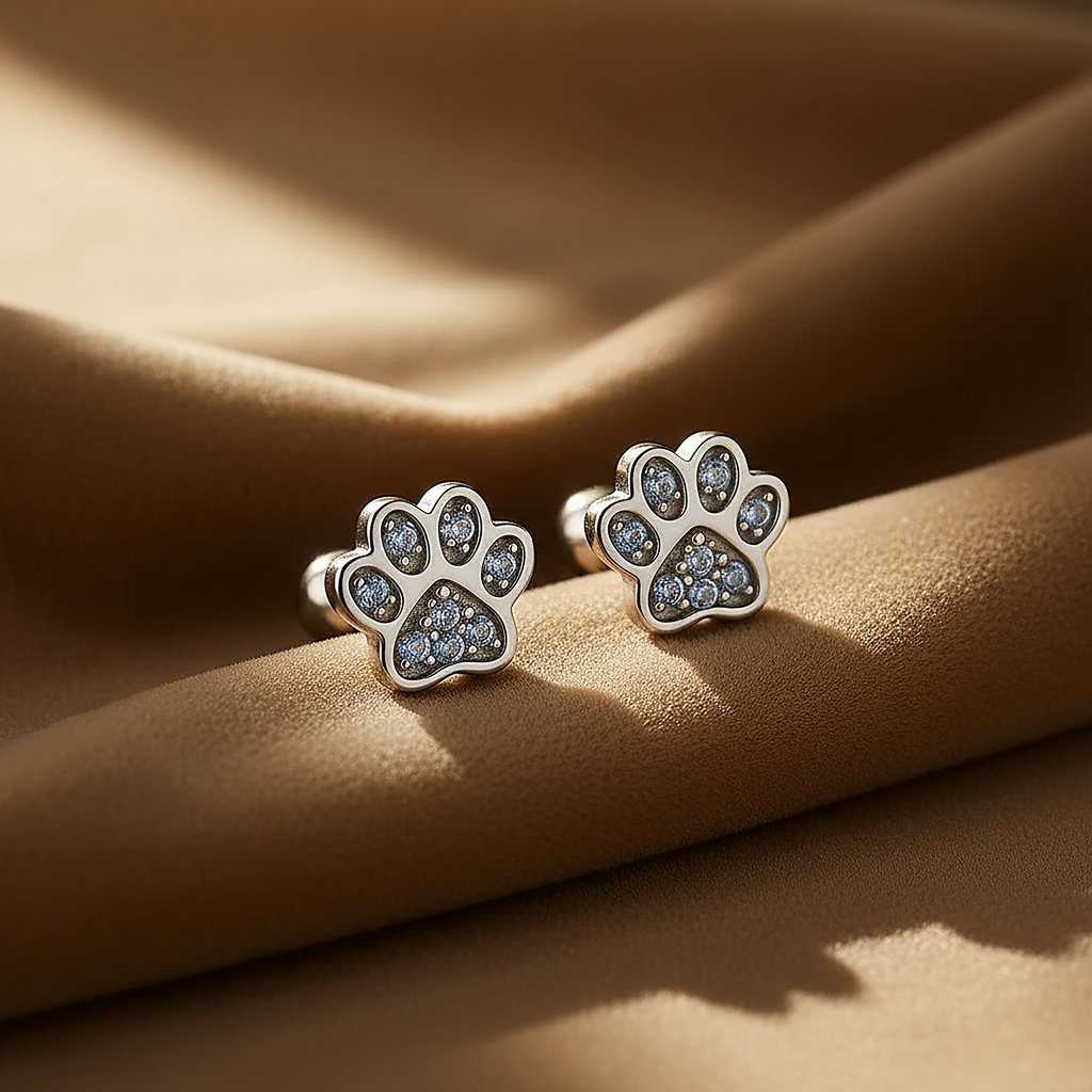 Cassia Crystal Stud Earrings