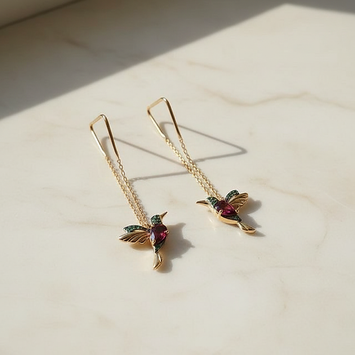 Boucles d’oreilles Ysolde en zircone