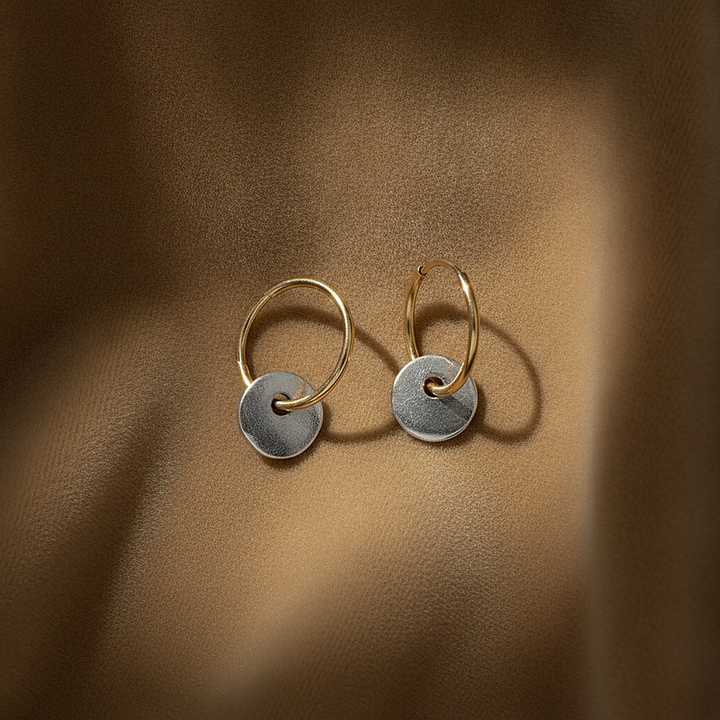Boucles d’oreilles Elowen en argent